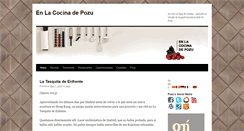 Desktop Screenshot of enlacocinadepozu.com